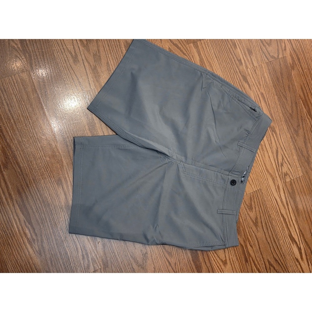 O'Neill Hybrid Mens Shorts Size 34 Gray Quick Dry Stretch Boardshorts Walkshorts